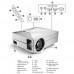 1080P Mini LCD Projector Portable Support AV/SD/USB/HDMI/VGA - G60 Home Cinema Theater Interface Video Games Movie  