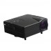 Mini HD Home LED Projector 640x480 with VGA USB SD HDMI Input  