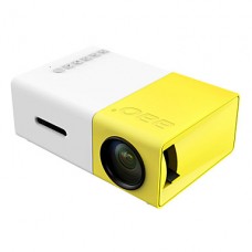 1080P Mini LCD Projector Portable Support AV/SD/USB/HDMI/VGA -YG300 Home Cinema Theater Interface Video Games Movie  