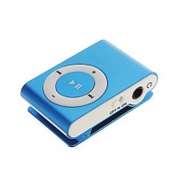 Mini Clip Metal USB MP3 Music Media Player