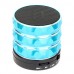 Bluetooth Speaker Mini TF Sound Card Multi-Function Aluminum Portable Wileress Speaker With Mic MP3 Player