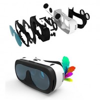 3.0 Virtual Reality 3D Glasses Box for 4.0~6.0" Smartphones  