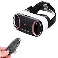 Headset Video Movie Game Polarized Glasses + BT Remote Console for 4~6" Mobile Phones  