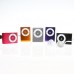 Mini Clip Plug-In Micro SD Card TF Card Reader MP3 Music Player (Assorted Colors)