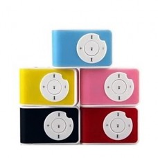 Cute Q Key MP3 Card Clip MP3 Mini Clip Player Sports MP3